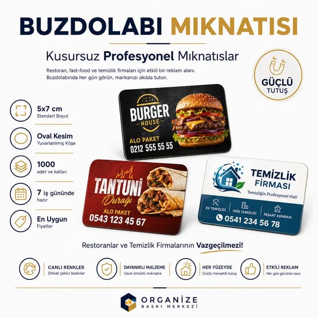 Buzdolabı Magneti Baskı